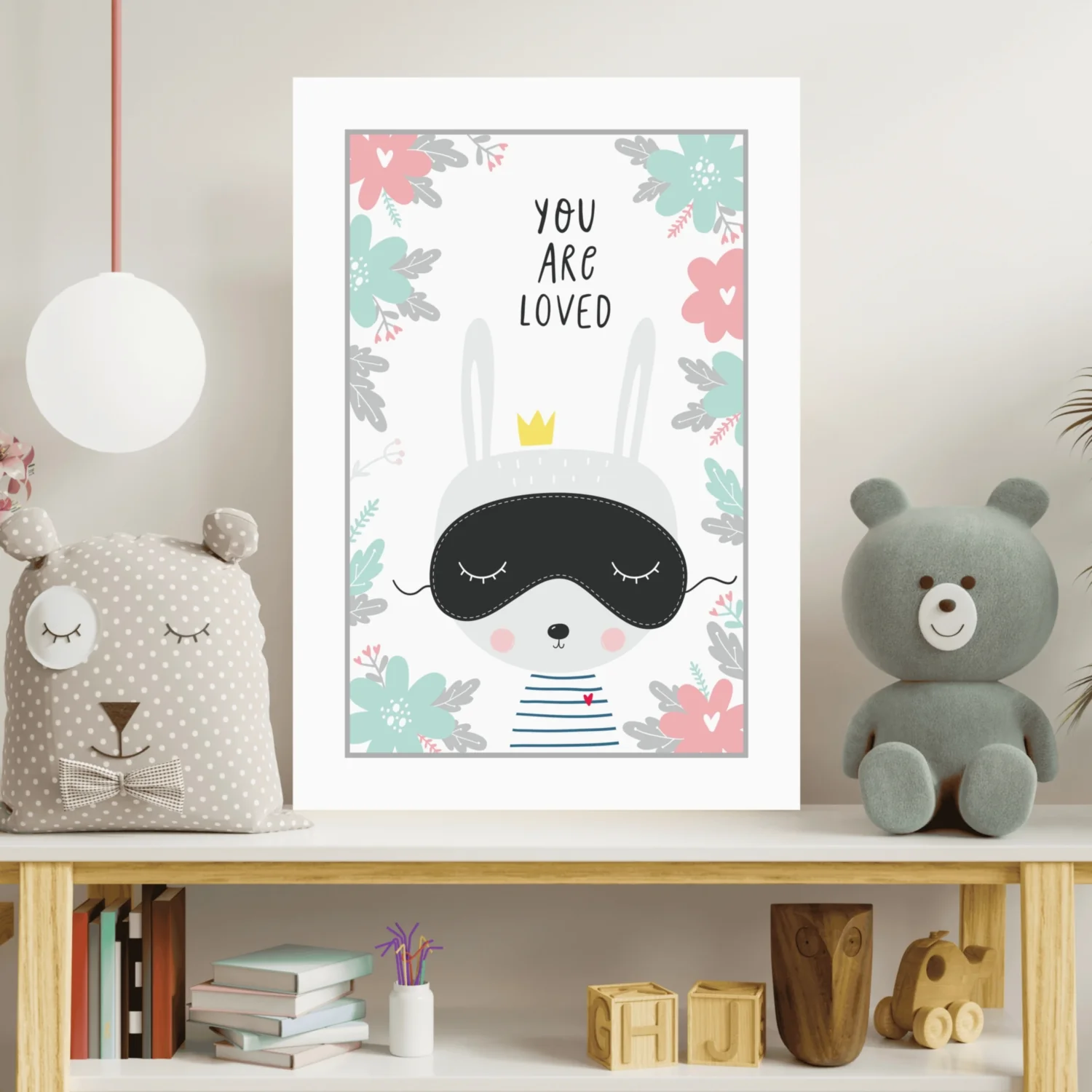 You Are Loved Aluminum Print - Image 5