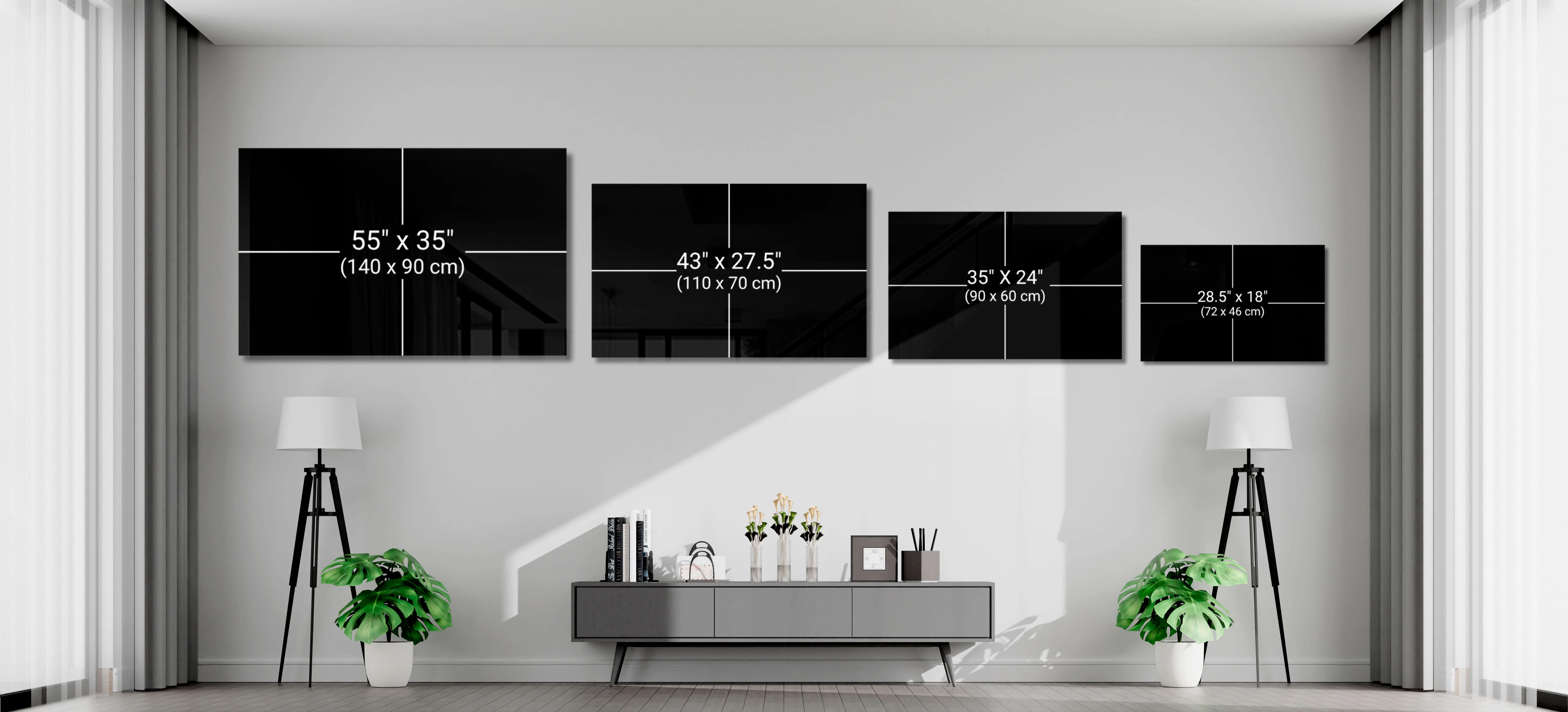 Contemporary Virgin Glass Wall Art || Designer Collection - Image 10