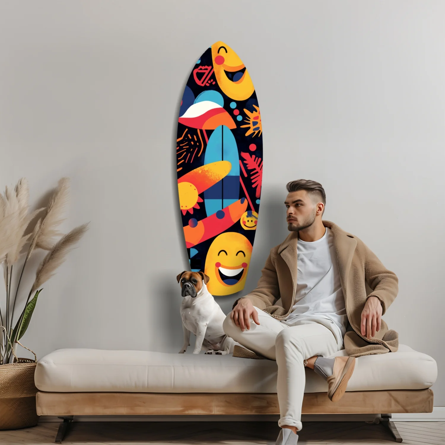 Summer Vibe Glass Wall Art - Image 9
