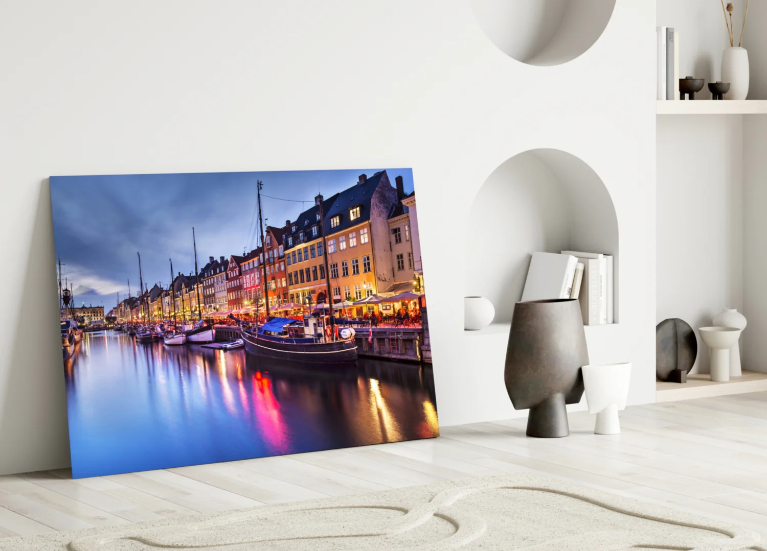 Nyhavn Glass Wall Art - Image 3